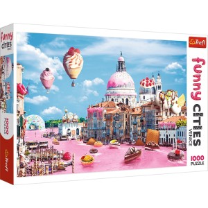Puzzle TREFL 1000el. Słodycze w wenecji 10598
