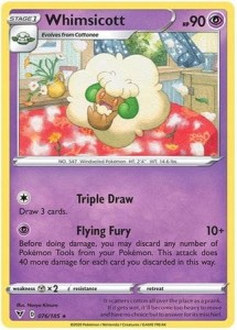 Whimsicott - 076/185 - Rare Pokemon