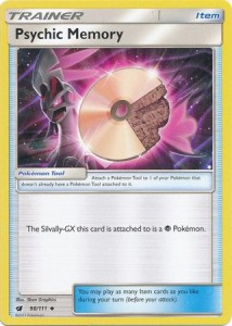 Psychic Memory - 98/111 - Uncommon Pokemon