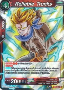 Reliable Trunks - BT3-010 - Rare - Dragon Ball Super