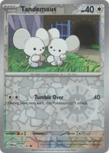 Tandemaus - 154/182 - Common Reverse Holo - Pokemon