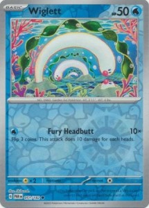 Wiglett - 051/182 - Common Reverse Holo - Pokemon