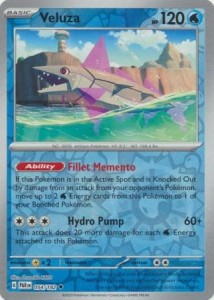 Veluza - 054/182 - Uncommon Reverse Holo - Pokemon