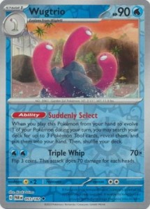 Wugtrio - 053/182 - Uncommon Reverse Holo - Pokemon