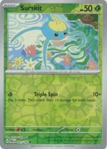 Surskit - 001/182 - Common Reverse Holo - Pokemon