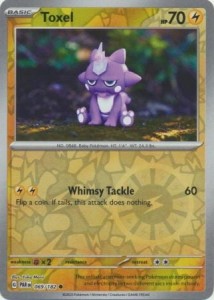 Toxel - 069/182 - Common Reverse Holo - Pokemon