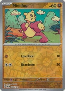Mienfoo - 096/182 - Common Reverse Holo - Pokemon