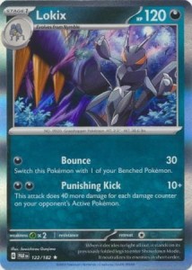 Lokix - 122/182 - Holo Rare - Pokemon