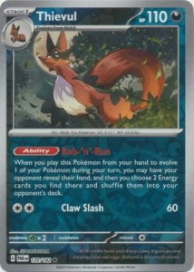 Thievul - 120/182 - Holo Rare Reverse Holo - Pokemon