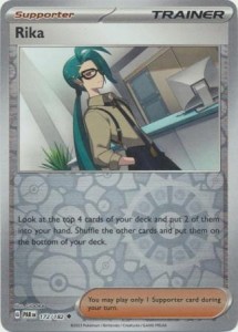 Rika - 172/182 - Uncommon Reverse Holo - Pokemon