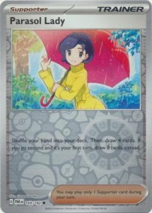 Parasol Lady - 169/182 - Common Reverse Holo - Pokemon