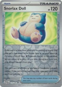 Snorlax Doll - 175/182 - Uncommon Reverse Holo - Pokemon
