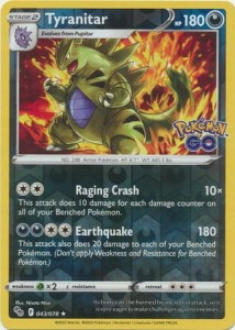 Tyranitar - 043/078 - Holo Rare Reverse Holo Pokemon