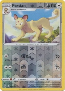 Persian - 200/264 - Uncommon Reverse Holo Pokemon