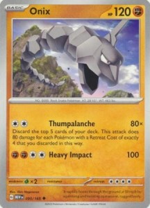 Pokemon 151 Onix - 095/165 - Uncommon