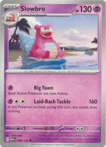 Pokemon 151 Slowbro - 080/165 - Uncommon