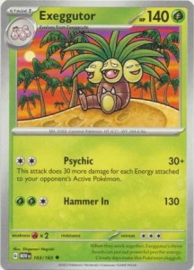 Pokemon 151 Exeggutor - 103/165 - Uncommon