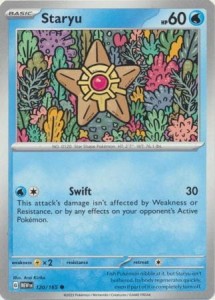 Pokemon 151 Staryu - 120/165 - Common