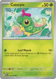 Pokemon 151 Caterpie - 010/165 - Common