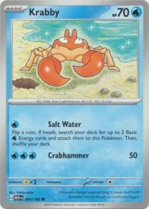Pokemon 151 Krabby - 098/165 - Common