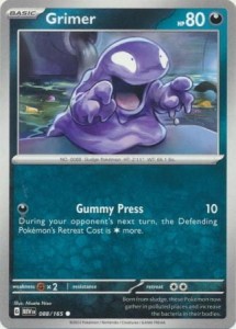 Pokemon 151 Grimer - 088/165 - Common