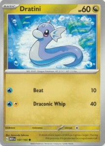 Pokemon 151 Dratini - 147/165 - Common