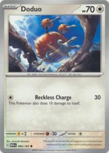 Pokemon 151 Doduo - 084/165 - Common