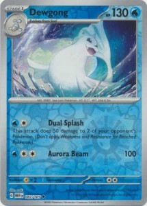 Pokemon 151 Dewgong - 087/165 - Uncommon Reverse Holo