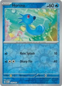 Pokemon 151 Horsea - 116/165 - Common Reverse Holo