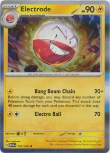 Pokemon 151 Electrode - 101/165 - Holo Rare