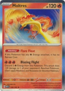 Pokemon 151 Moltres - 146/165 - Holo Rare
