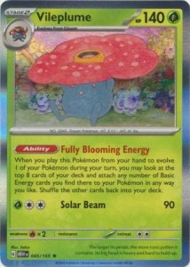 Pokemon 151 Vileplume - 045/165 - Holo Rare