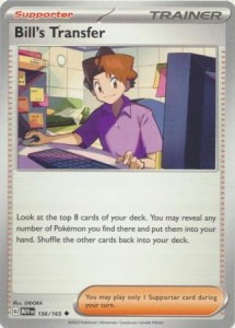 Pokemon 151 Bill's Transfer - 156/165 - Uncommon