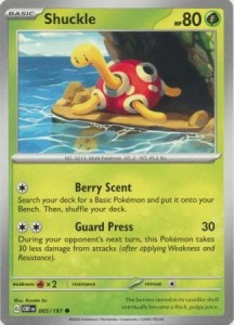 Shuckle - 005/197 - Common - Pokemon