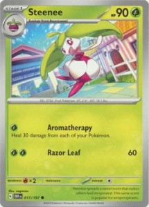 Steenee - 017/197 - Common - Pokemon