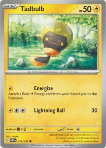 Tadbulb - 074/197 - Common - Pokemon