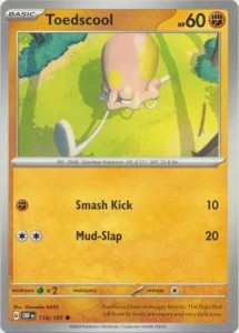 Toedscool - 118/197 - Common - Pokemon