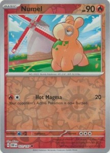 Numel - 031/197 - Common Reverse Holo Pokemon