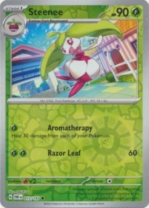 Steenee - 017/197 - Common Reverse Holo Pokemon