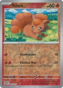 Vulpix - 028/197 - Common Reverse Holo Pokemon