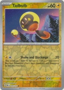 Tadbulb - 076/197 - Common Reverse Holo Pokemon