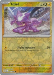 Toxel - 071/197 - Common Reverse Holo Pokemon