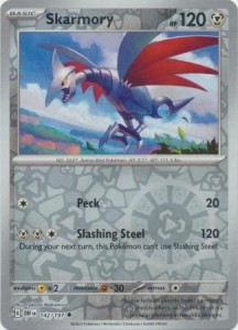 Skarmory - 142/197 - Uncommon Reverse Holo Pokemon