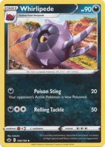 Whirlipede - 106/198 - Uncommon Pokemon
