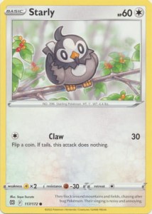 Starly - 117/172 - Common Pokemon
