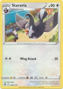 Staravia - 118/172 - Uncommon Pokemon