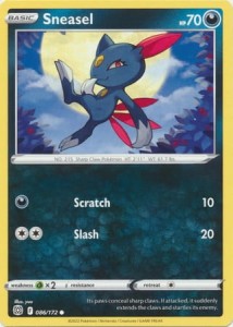 Sneasel - 086/172 - Common Pokemon
