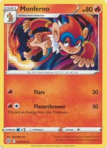Monferno - 025/172 - Uncommon Pokemon