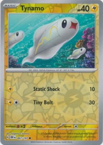 Tynamo - 067/197 - Common - Reverse Holo Pokemon