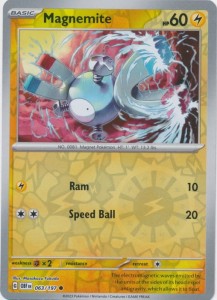 Magnemite - 063/197 Common - Reverse Holo Pokemon